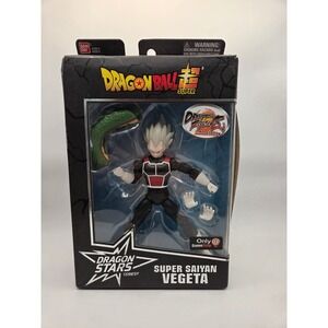 Bandai Dragon Stars Super Saiyan Vegeta GameStop Exclusive Figure FighterZ 35912